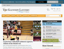 Tablet Screenshot of glenviewlantern.com